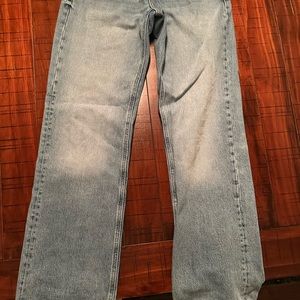 Classic Blue Denim Jeans Zara